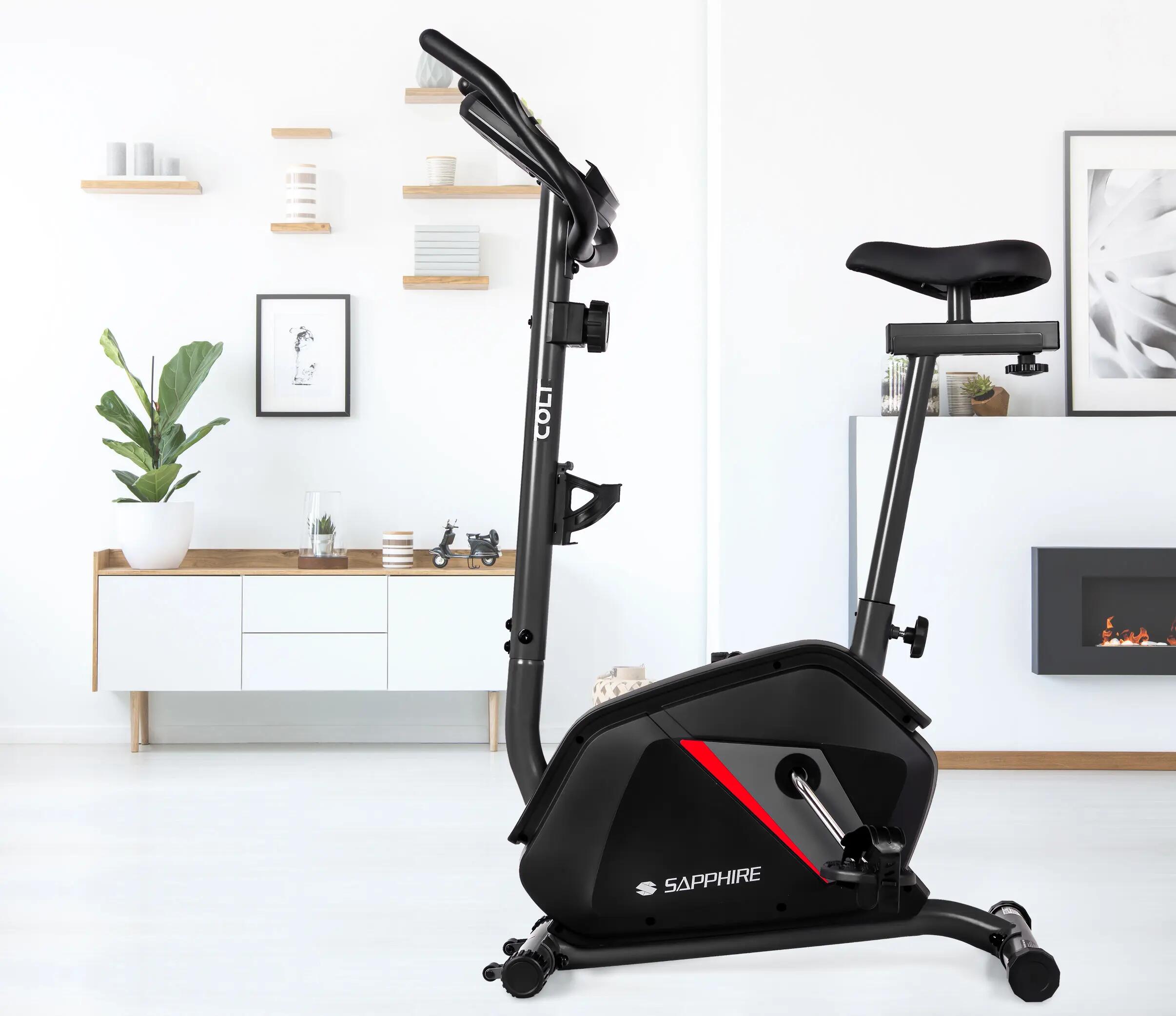 Rower stacjonarny magnetyczny Sapphire SG-320B Colt Bluetooth Aplikacje koło 7kg 12/13