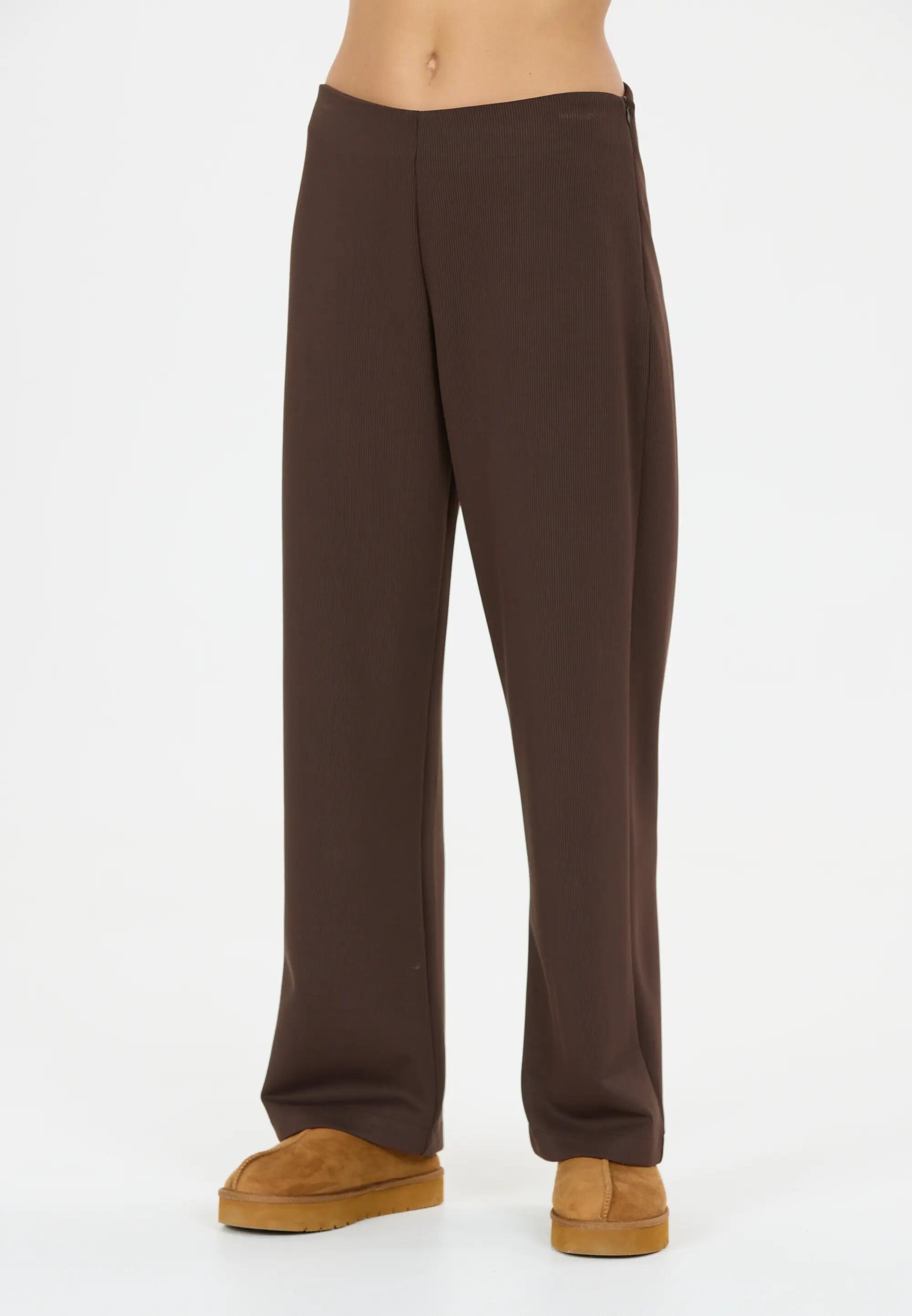 athlecia Franye W Pantalón mujer en tejido elástico – 1294 Chocolate Torte 4/8
