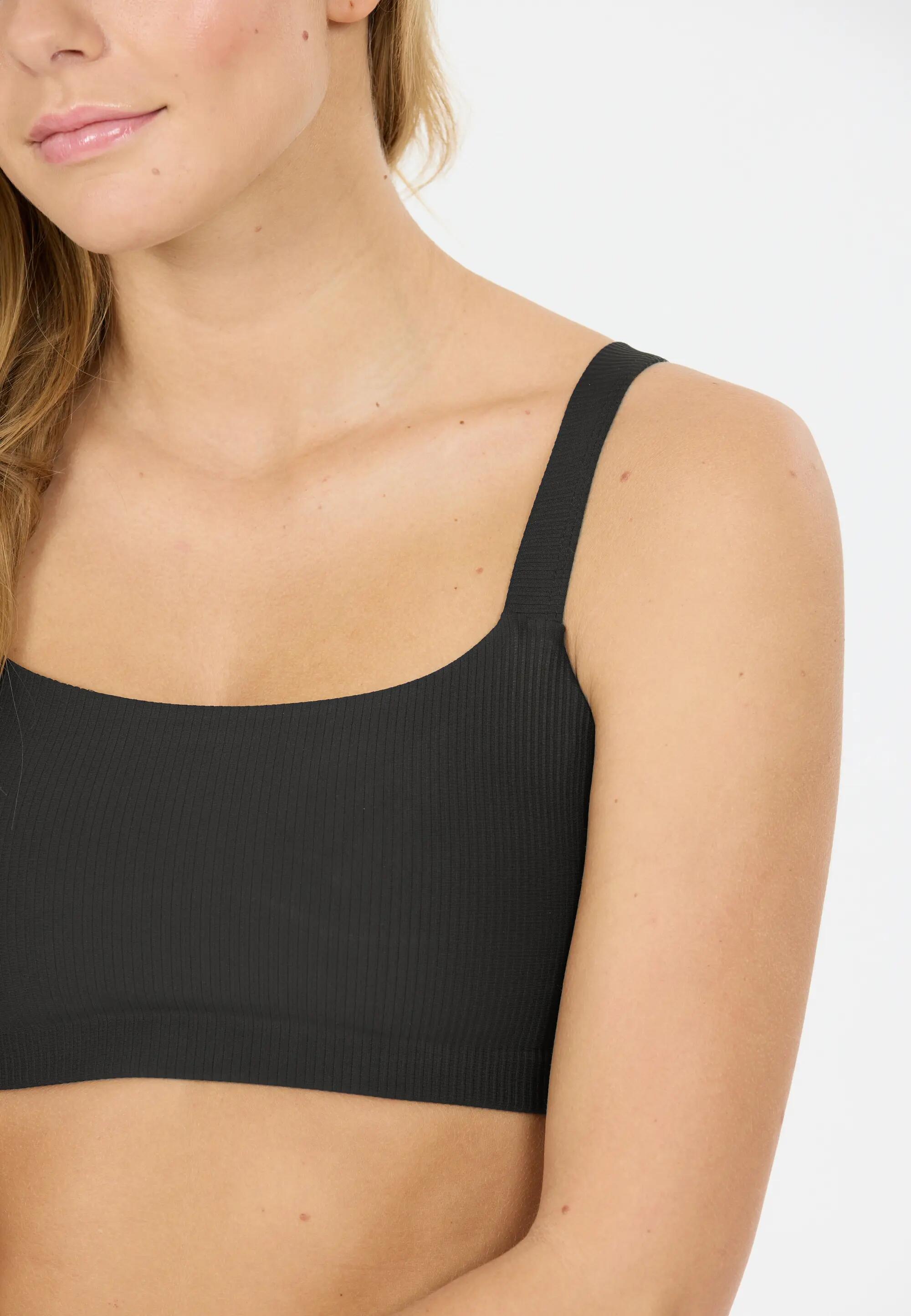 athlecia Brassière Colbie W Rib en polyester et élasthanne – 1001 Black 8/8