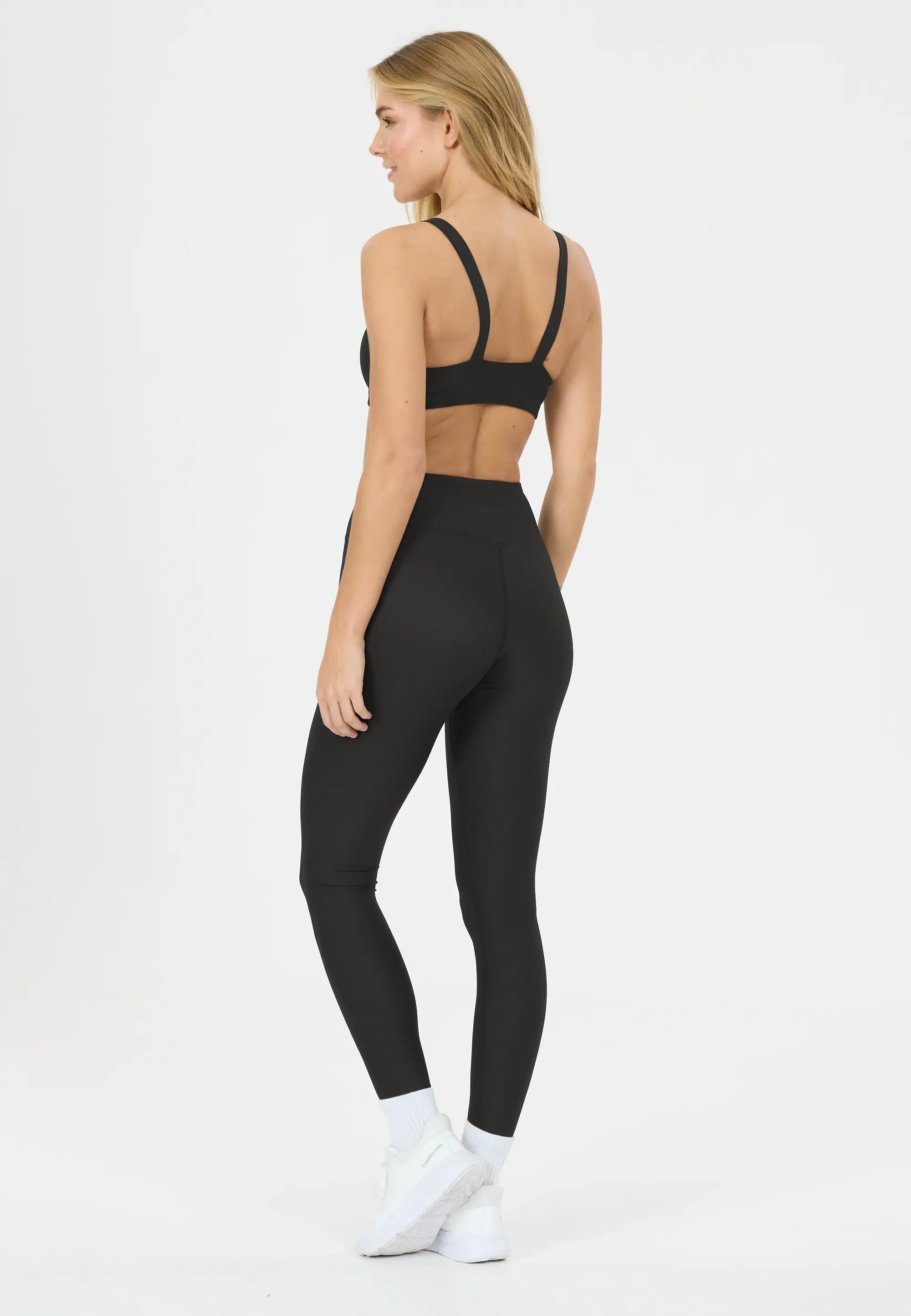 athlecia Brassière Colbie W Rib en polyester et élasthanne – 1001 Black 6/8