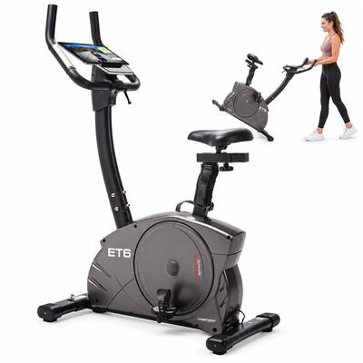 Hometrainer ergometer - 24 weerstandsniveaus - tot 150kg + 200cm - stil - et 6