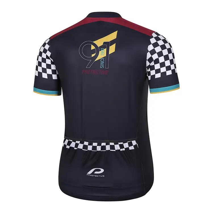 Fietsshirt korte mouw fiets P-Hell Yeah 2/15