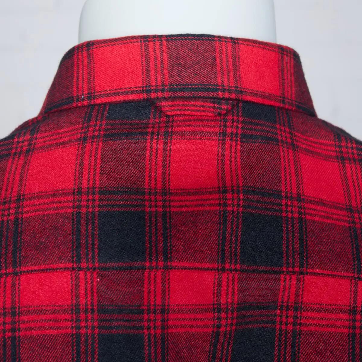 Chemise en flanelle décontractée pour hommes P - R.O.D Checker rouge à carreaux 5/15