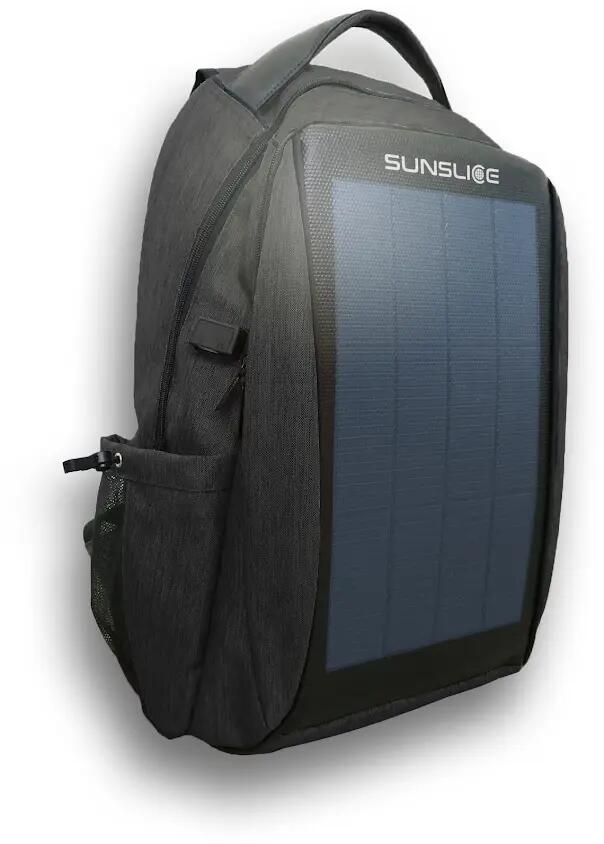 Sunslice "Zenith" Solar-Rucksack mit 8W Batterieladegerät 2/7