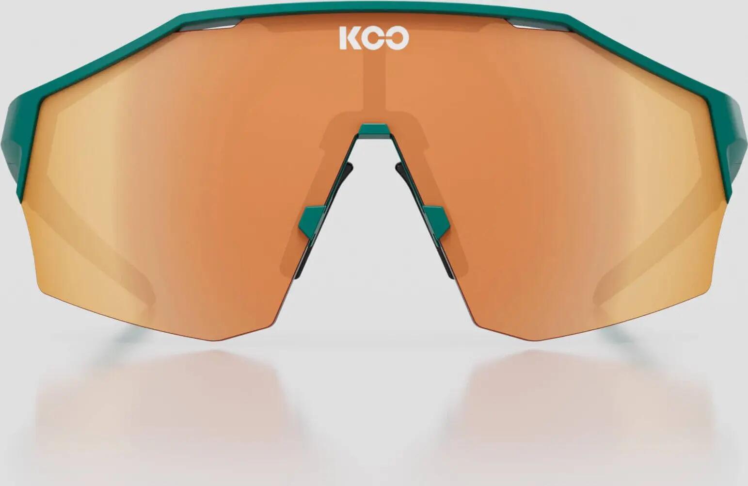Óculos Koo Alibi Persian Green Matt/Orange Mirror 3/4