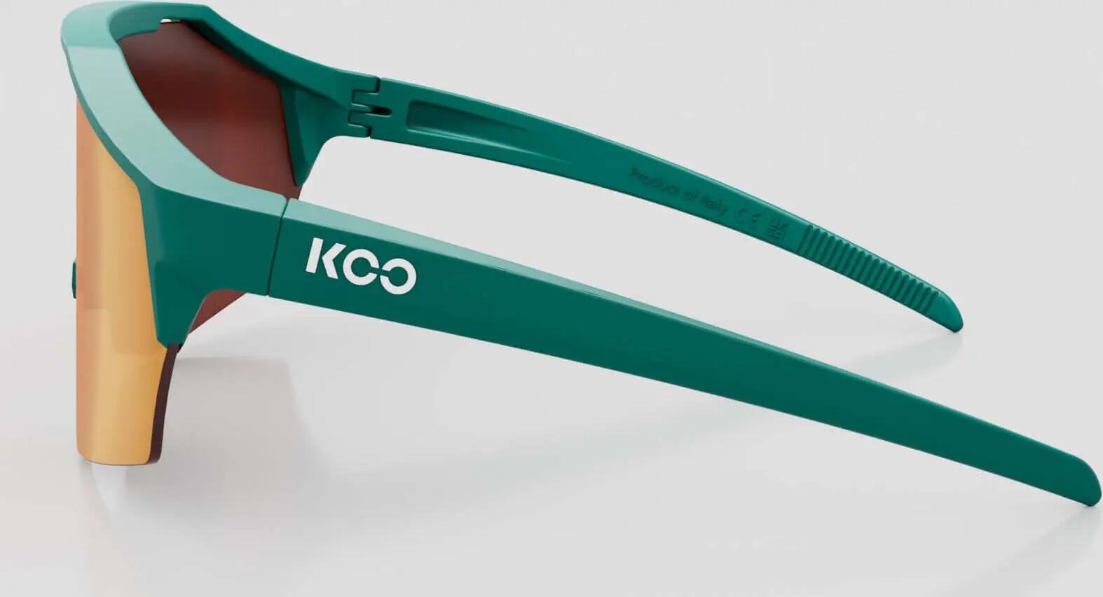 Óculos Koo Alibi Persian Green Matt/Orange Mirror 2/4