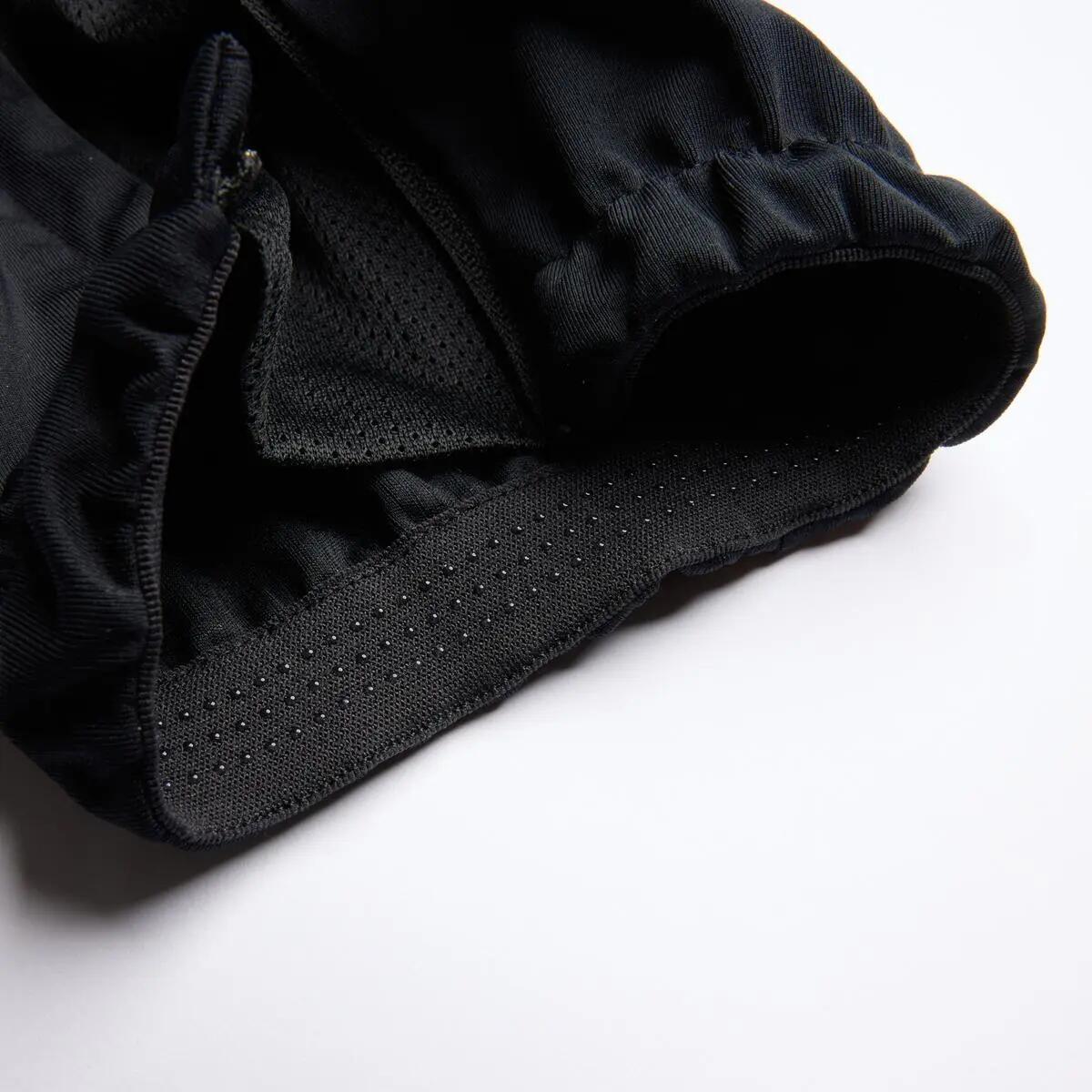 Senhora Calças softshell com Gummibe -P-ROCK PANT W- preto- winddicht 7/15