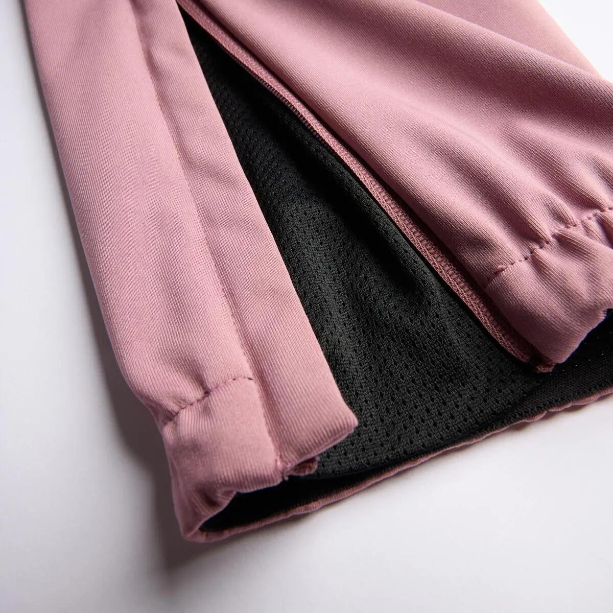 Softshell damesbroek met elastische tailleband -P-ROCK PANT W- mauve - winddicht 7/15