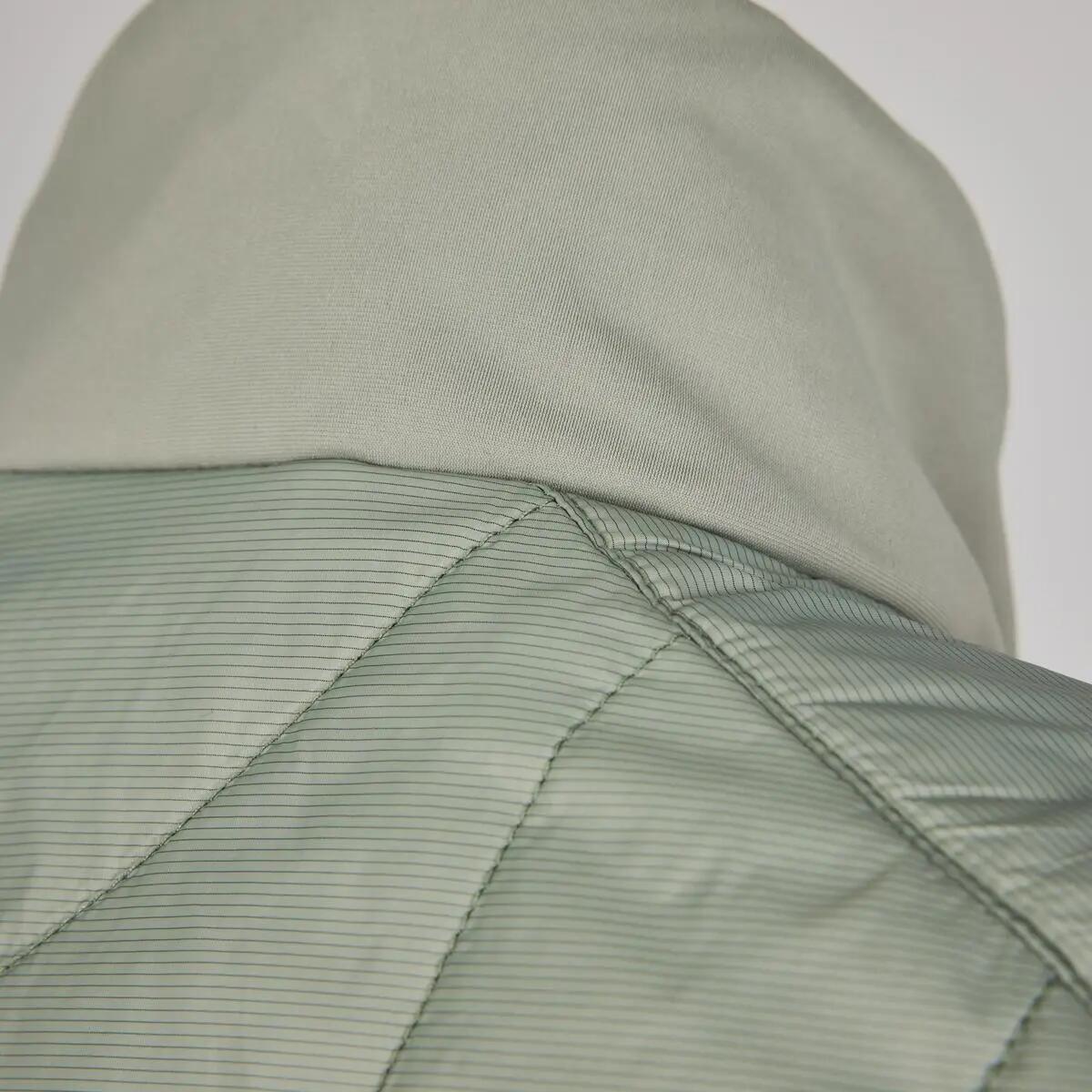 Hybride isolatievest voor dames gewatteerd - P-SCOPE W - licht olijif- Fiets 6/15