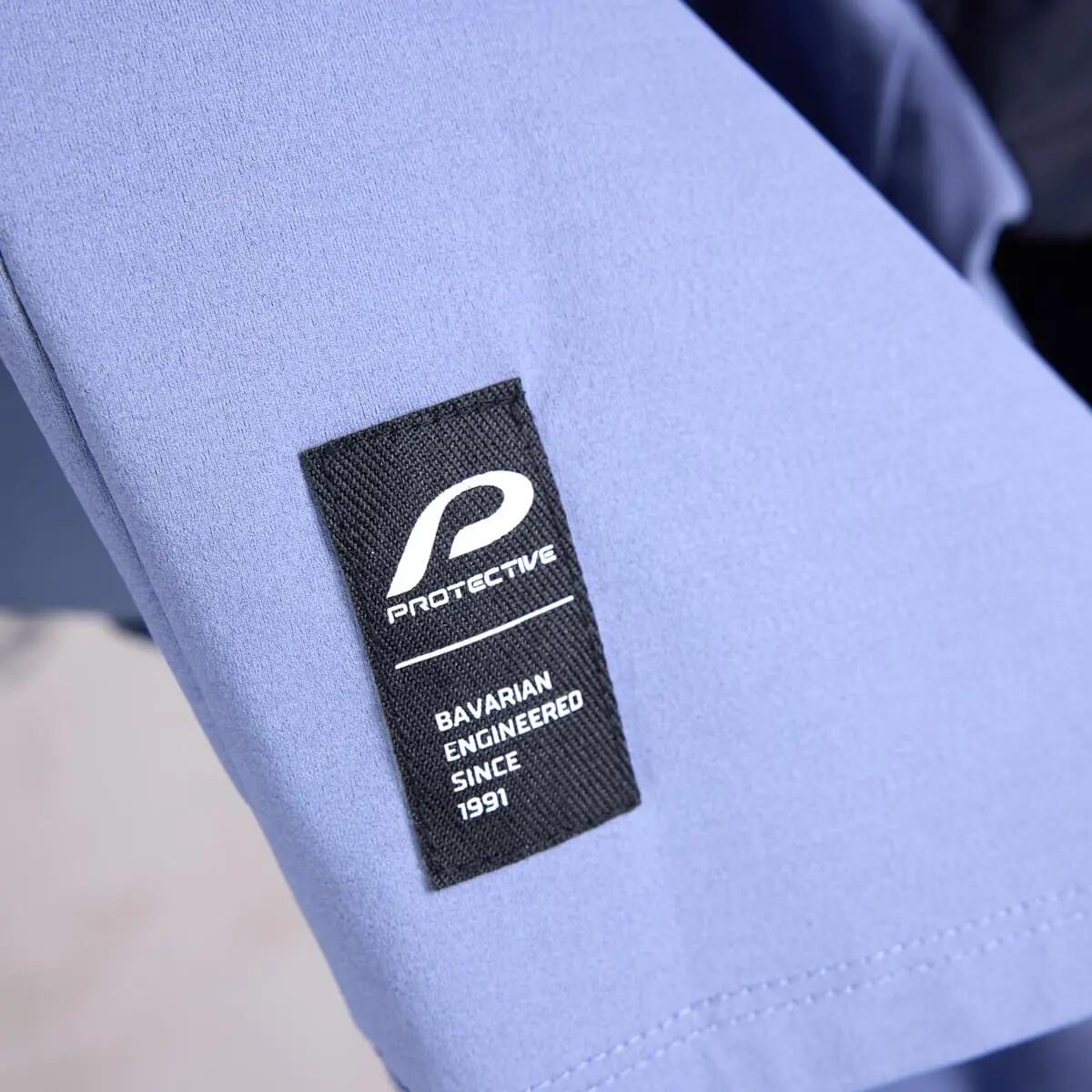 Herenshirt met lange mouwen P-Gambler - Bike&Active staalblauw 9/15
