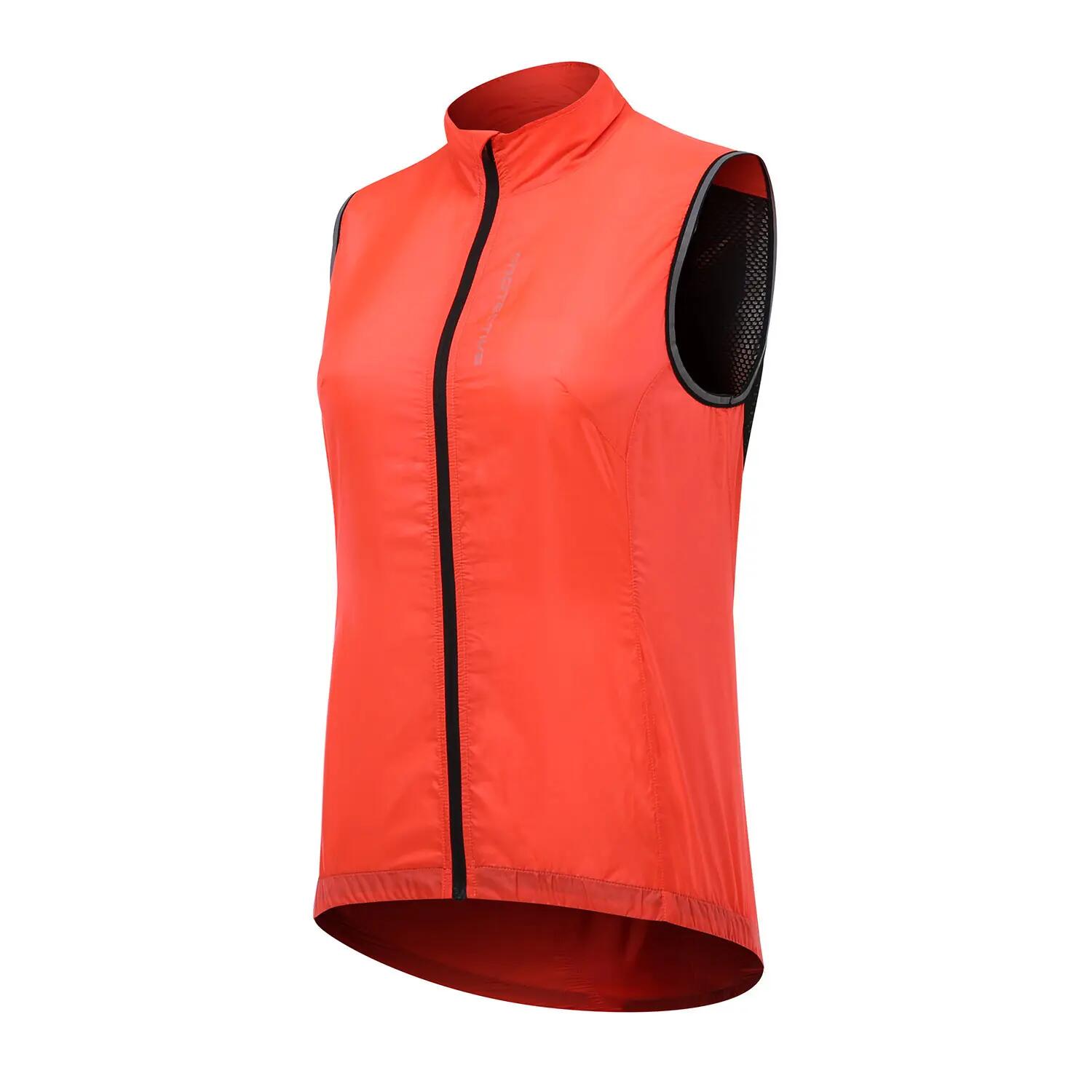 Colete corta-vento - Ciclismo - Senhora - P-Ride W - vermelho - rosa 3/15
