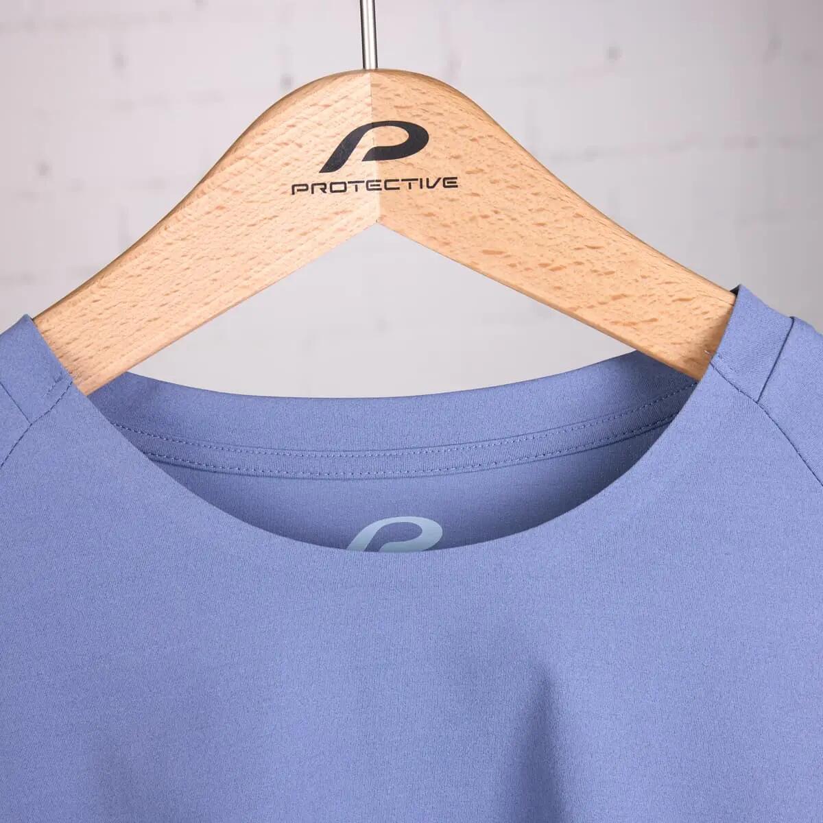 Herenshirt met lange mouwen P-Gambler - Bike&Active staalblauw 10/15