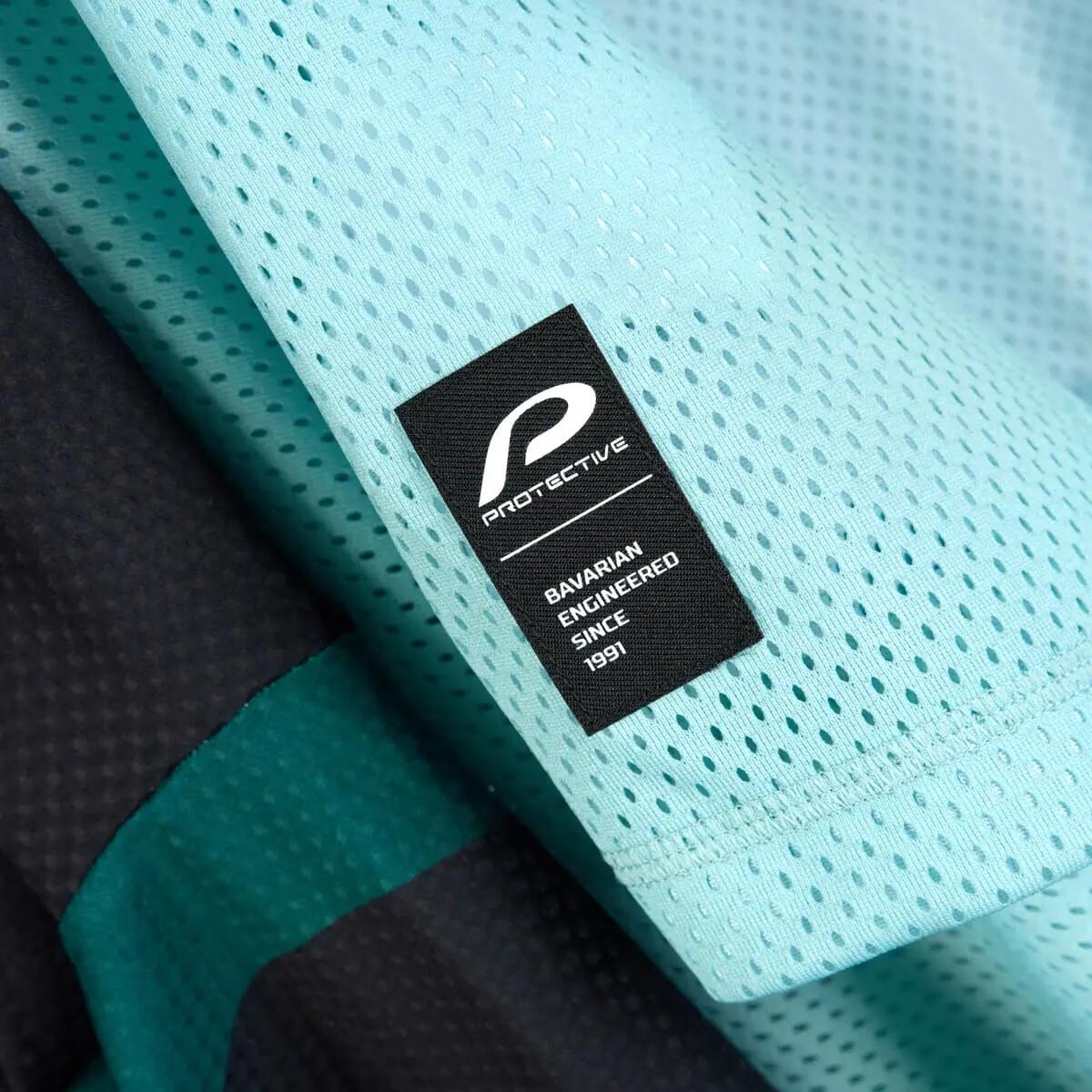 Chemise à manches longues pour homme P-Neon Moon - Bike&Active - bleu clair 10/15