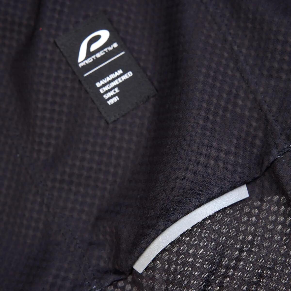 Maillot homme à demi-zip P-Highwayman noir 10/15