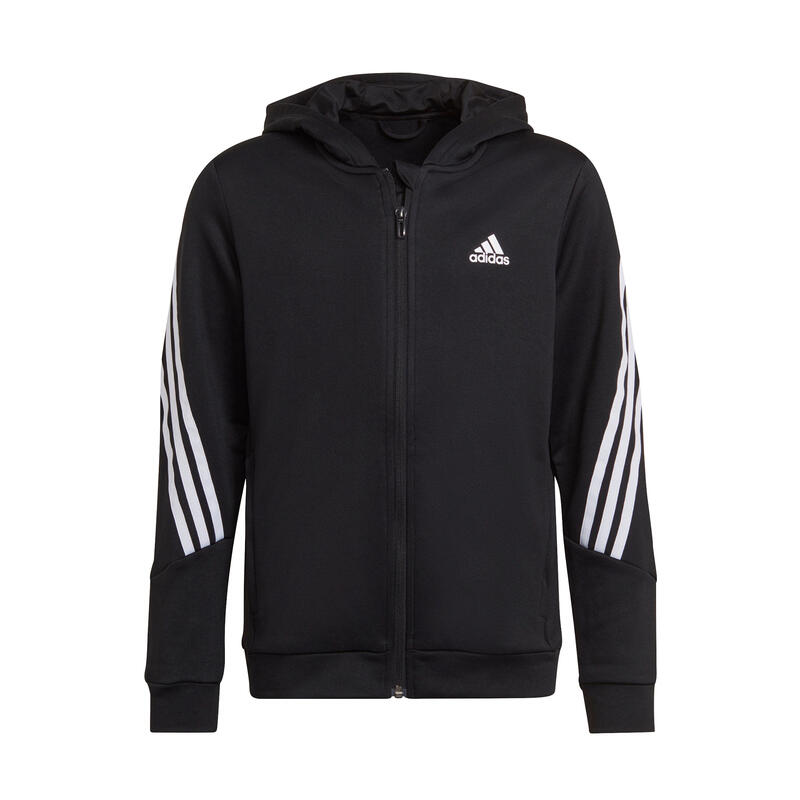 Kinderjas adidas AEROREADY Primegreen 3-Stripes Full-Zip