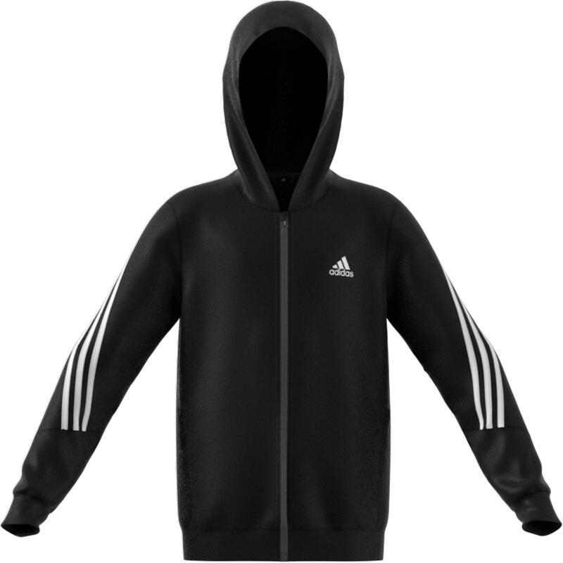 Kinderjas adidas AEROREADY Primegreen 3-Stripes Full-Zip