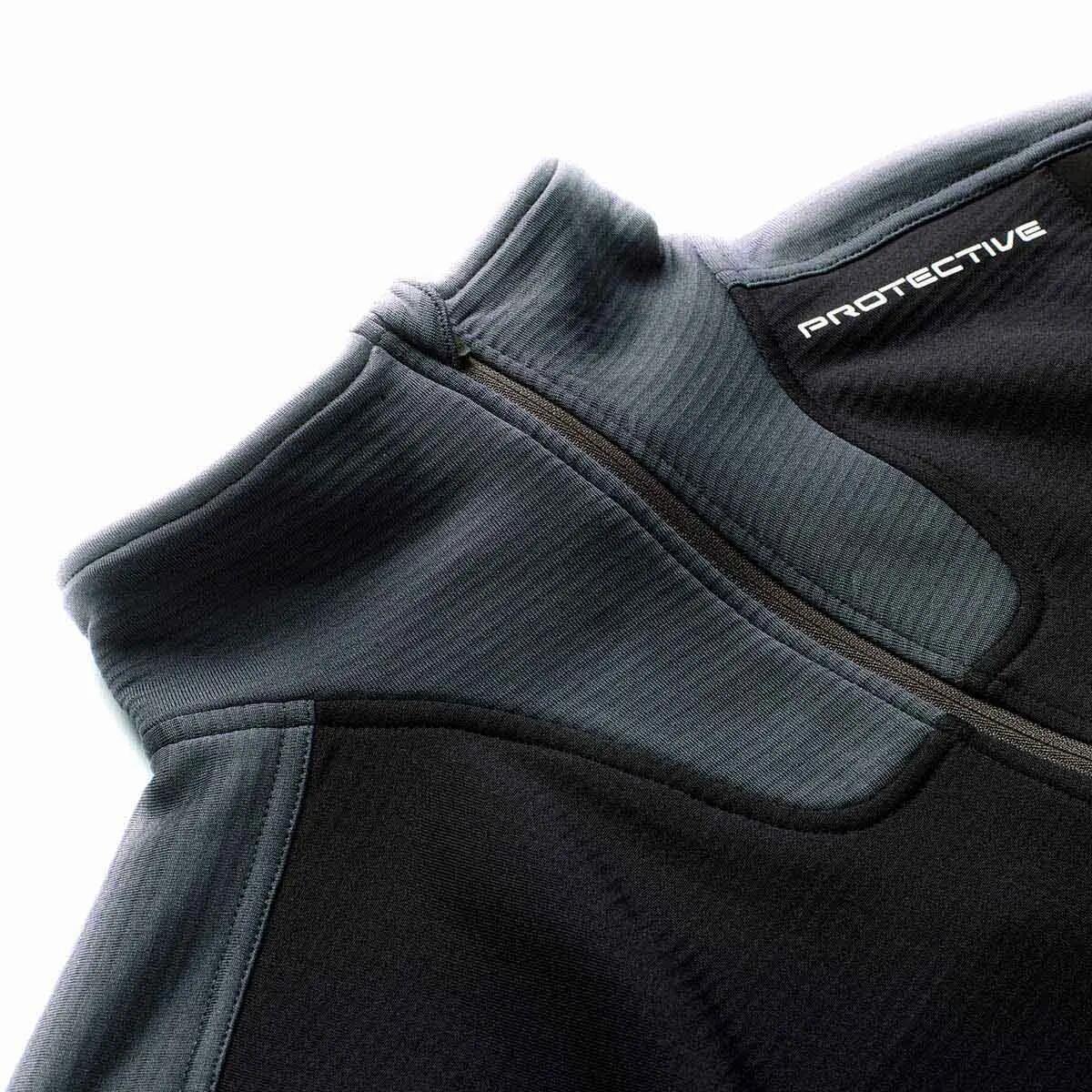 Longsleeve wielershirt - Outdoor - Heren - P-Math - zwart 4/15
