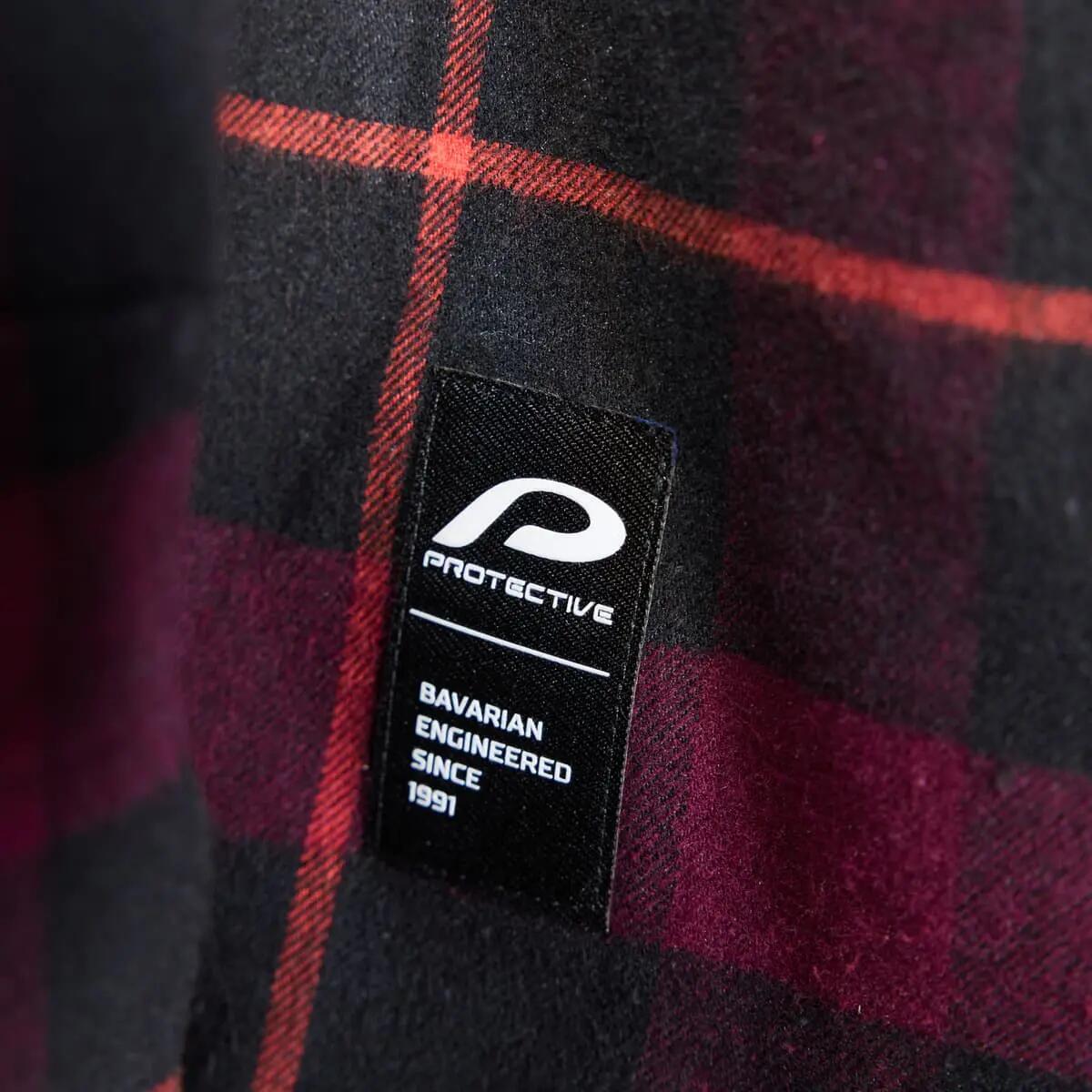 Cooles Mujer Flannelhemd kariert P - R.O.D Checker wine 5/15