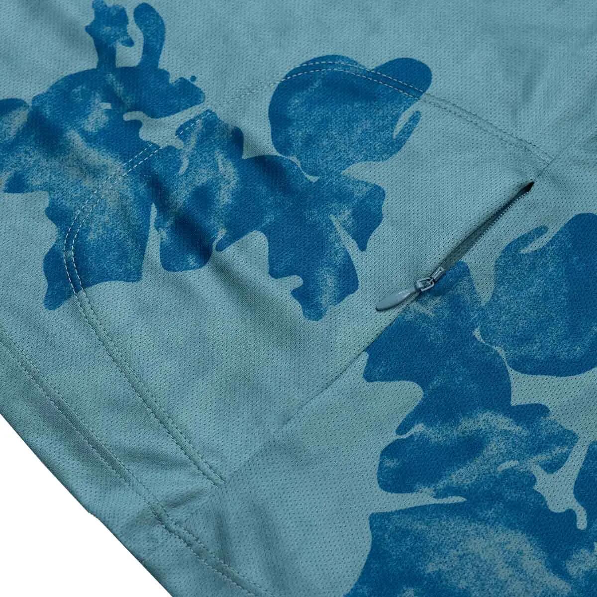 T-Camisola - Ciclismo - Senhora - P-Clover - azul escuro 3/15