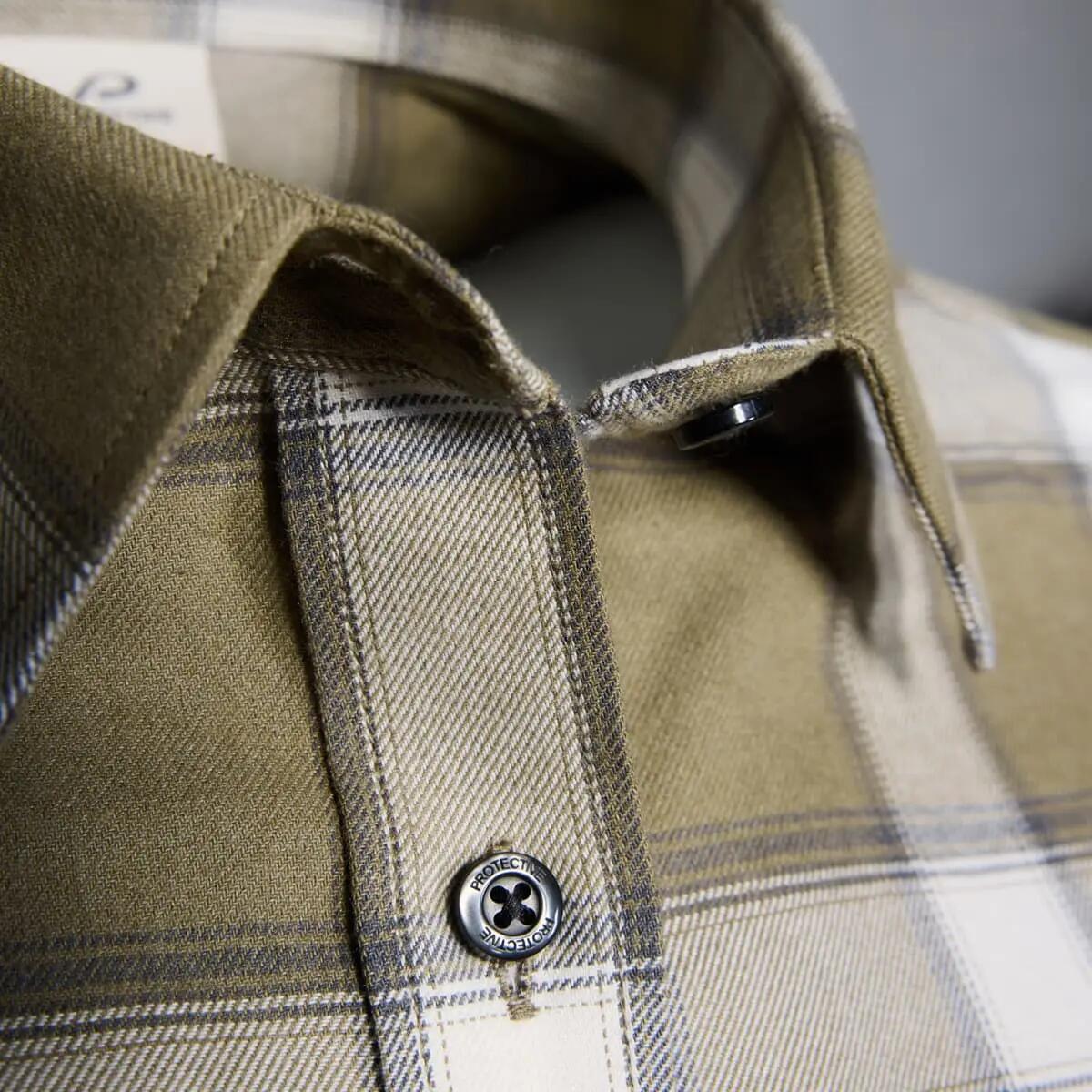 Cooles Mujer Flannelhemd kariert P - R.O.D Checker khaki 4/15