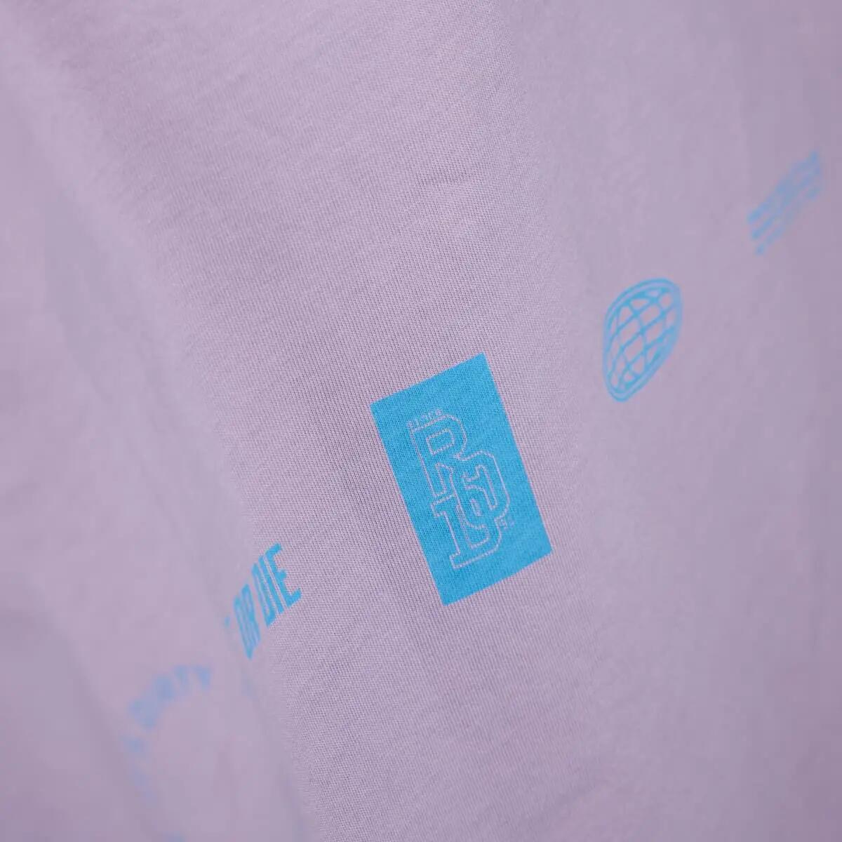 P-Lucky W Dames Bike T-shirt Paars 11/15