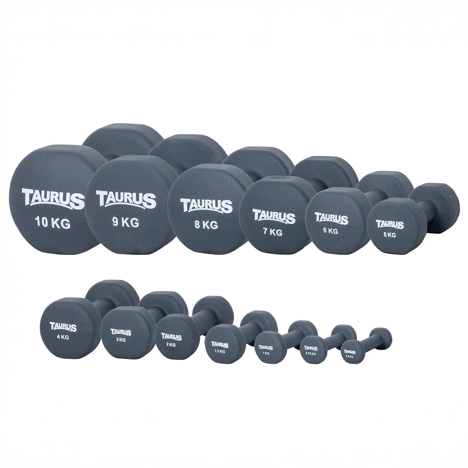 Dumbbell - Fitness - Unisex - Neopreen Studio - 0,5 kg - Zwart 2/4