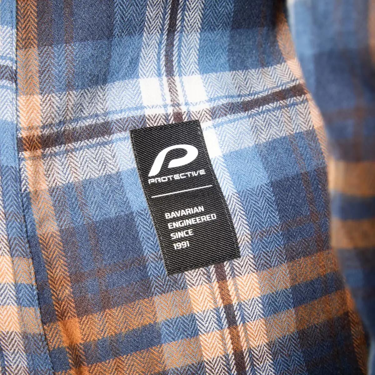Cooles Damen Flannelhemd kariert P - R.O.D Checker blau 6/15