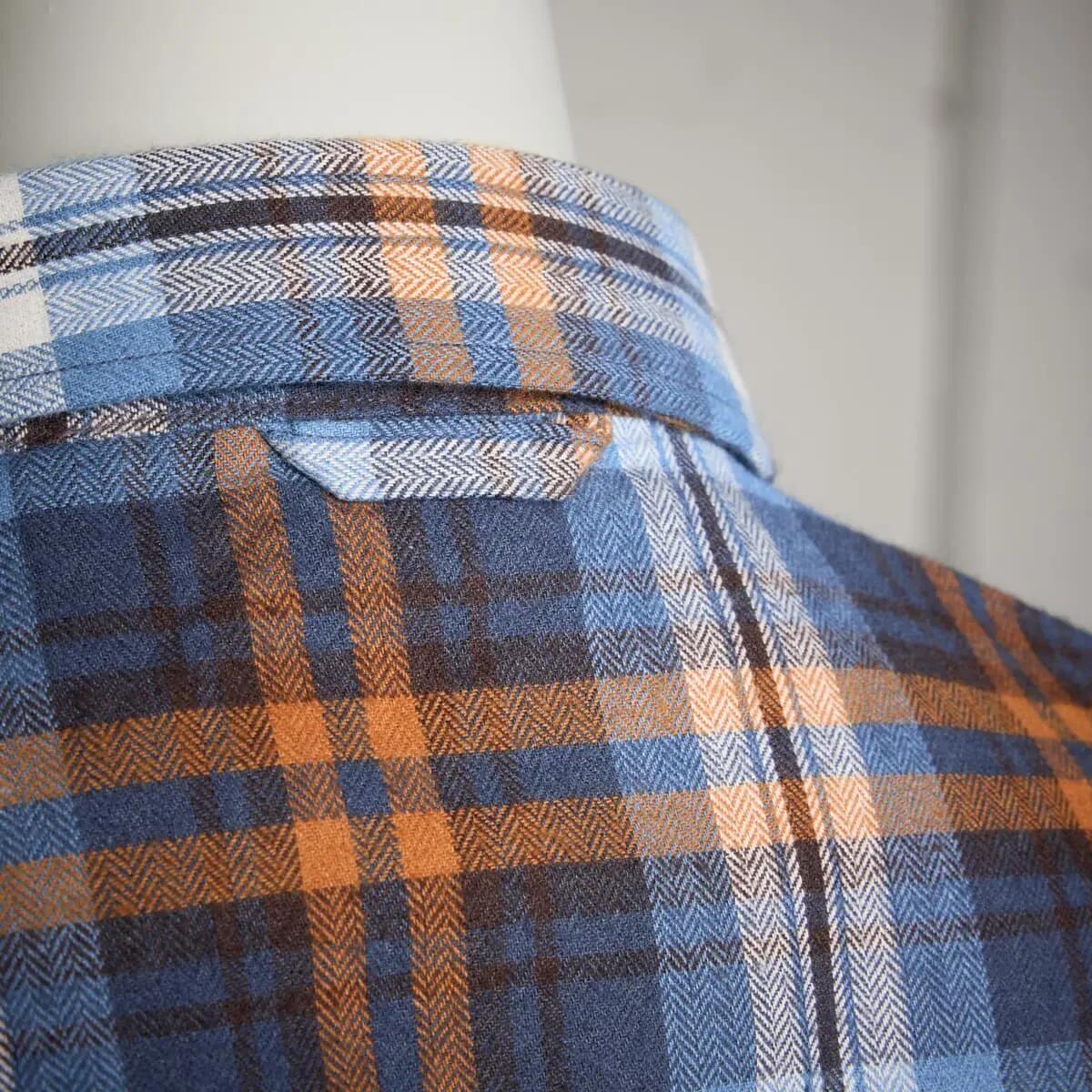 Cooles Damen Flannelhemd kariert P - R.O.D Checker blau 5/15
