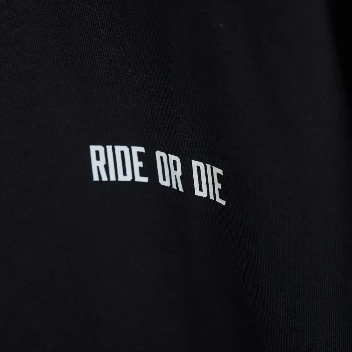 Camiseta bici hombre P-Lucky Negro 6/15