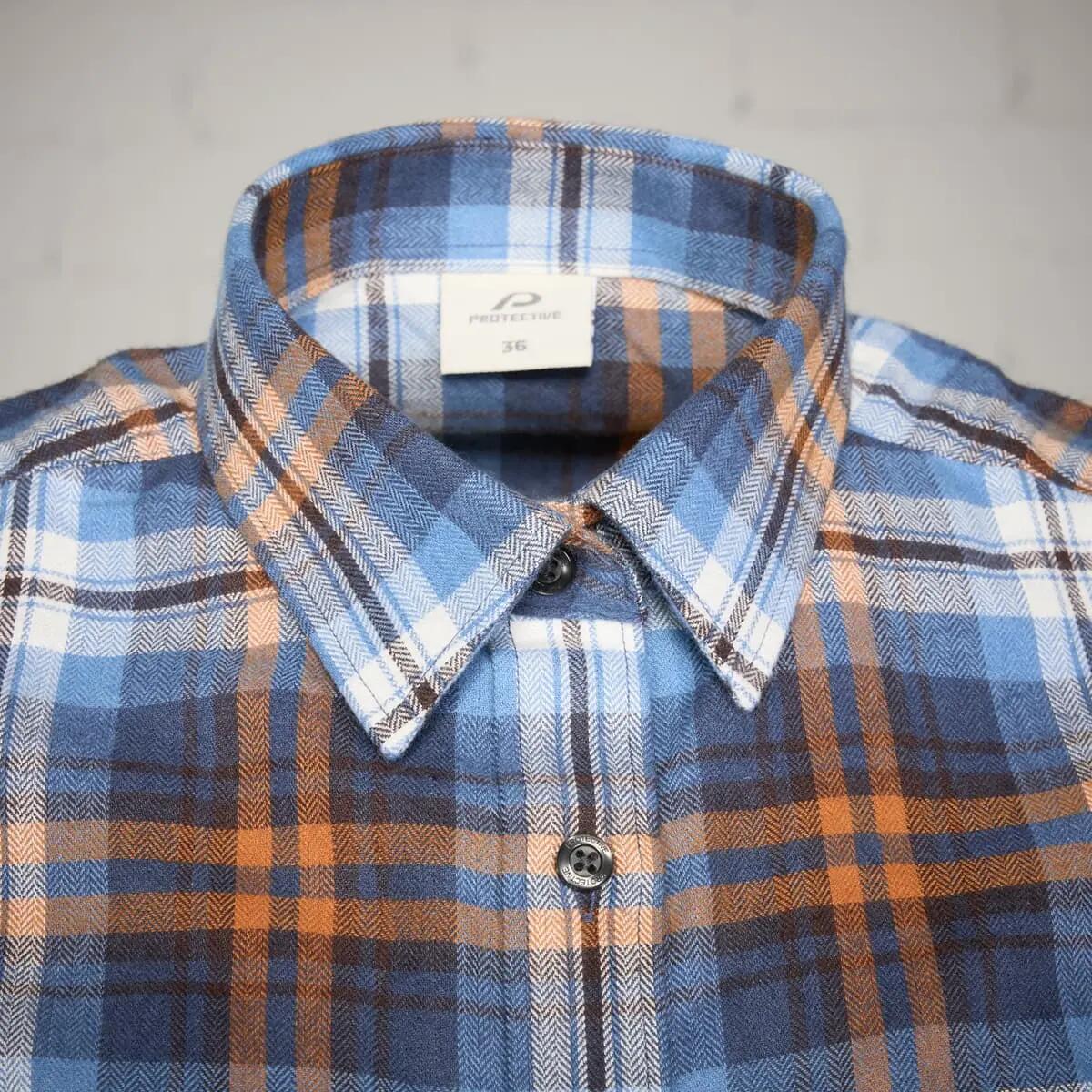 Cooles Damen Flannelhemd kariert P - R.O.D Checker blau 4/15