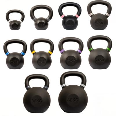 Kettlebell - functional training - taurus studio 32 kg - zwart
