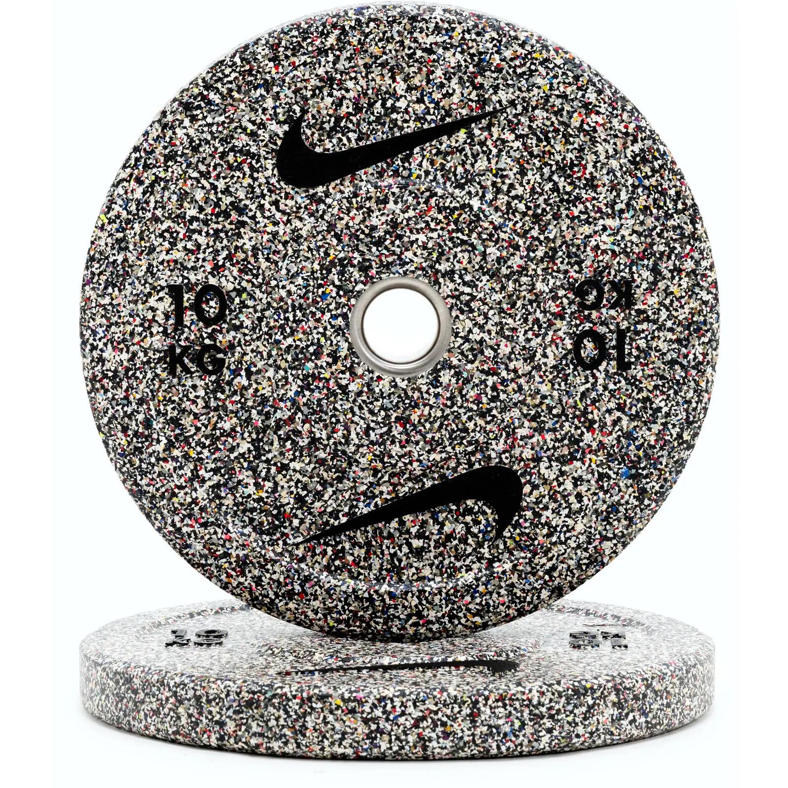 Bumper plates - Krachttraining - Nike Strength Grind - Gerecycled rubber - 20 kg 3/4