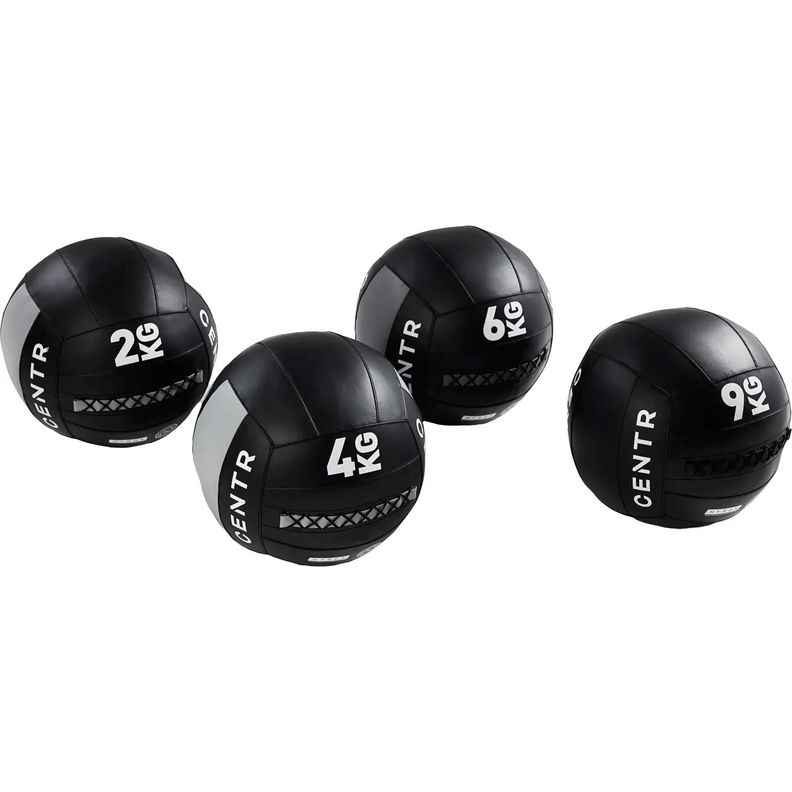 X HYROX Competition Wall Ball 12KG 3/4