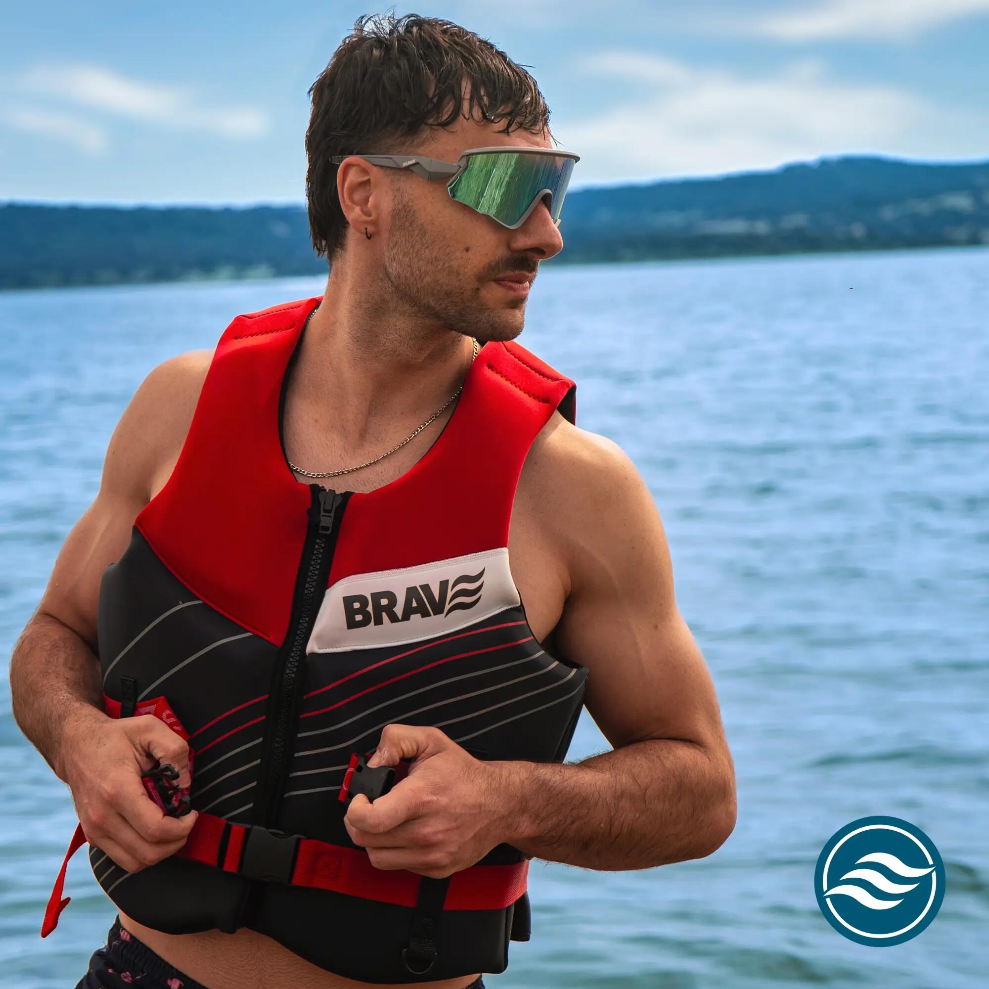Auftriebsweste Red Horizon 50N für Wassersport Erwachsene 7/8
