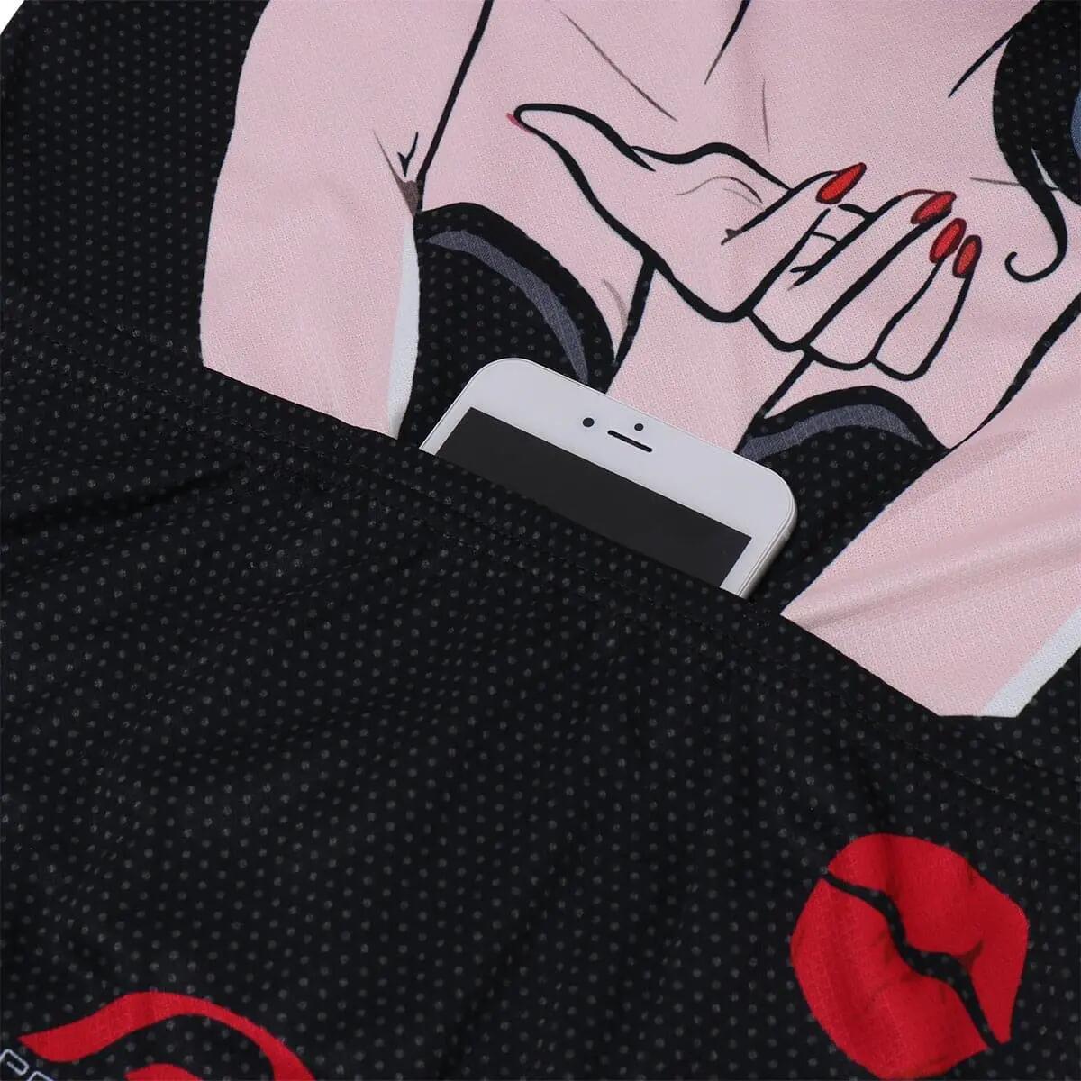 Fietsshirt korte mouw fiets P-Sweet Jane 3/15