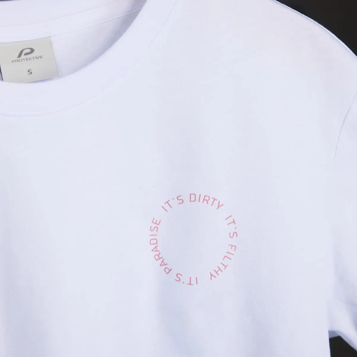 P-Lucky W Damen Bike T-Shirt weiß 6/15