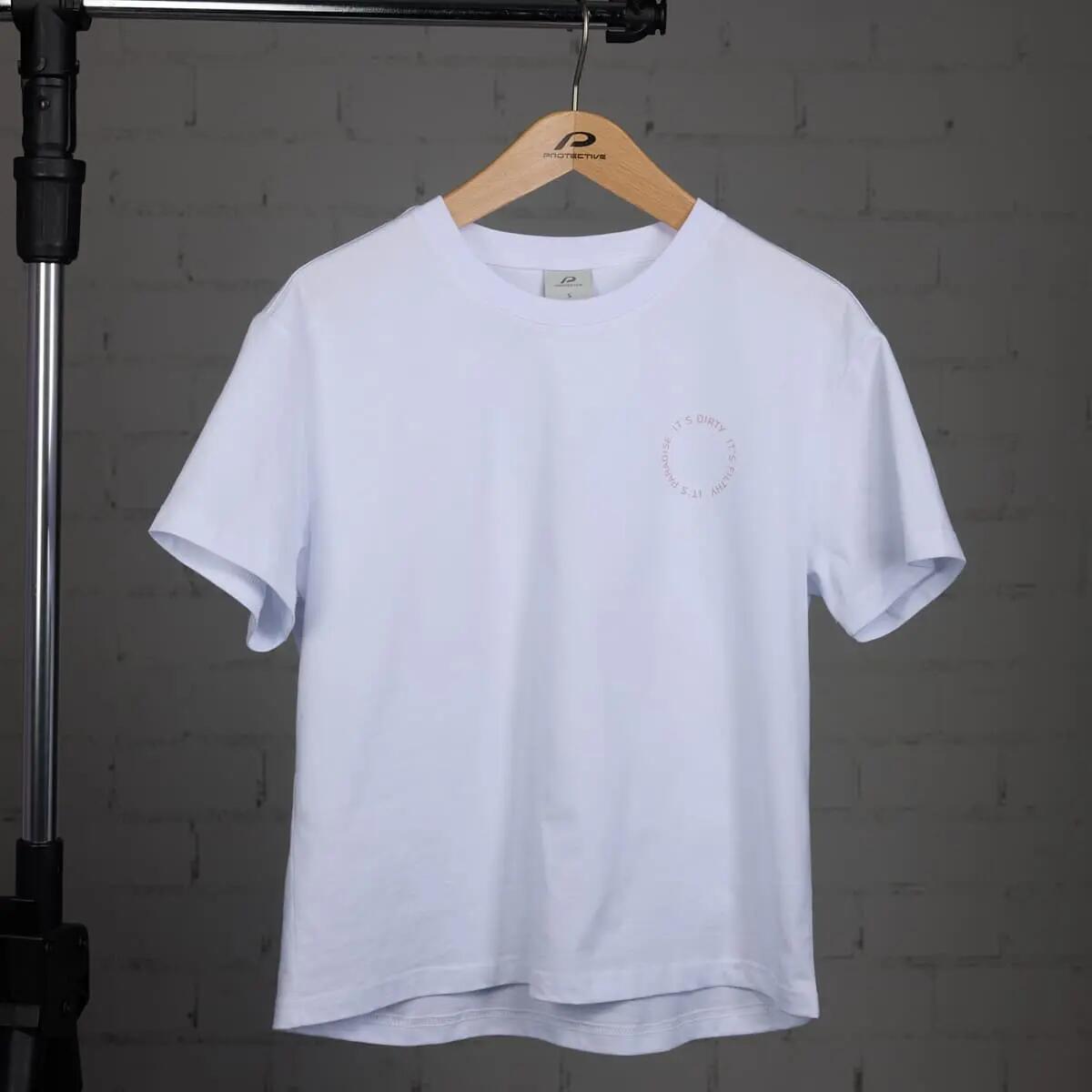 P-Lucky W Damen Bike T-Shirt weiß 10/15