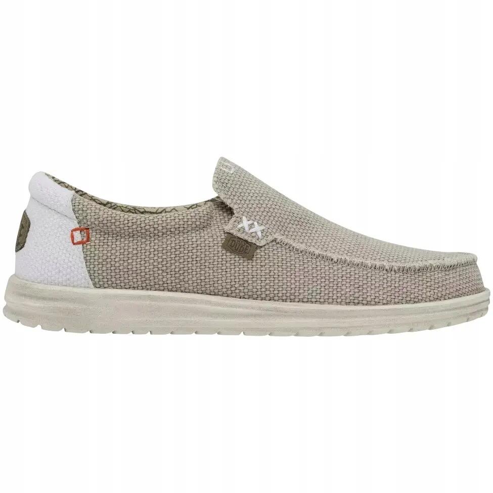 HEY DUDE Mikka Braided - Navy, Off White 6/7