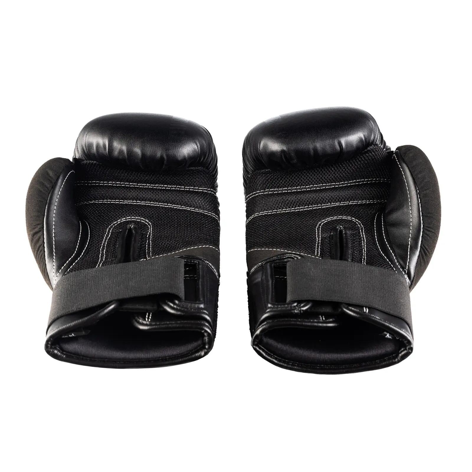 Guantoni da boxe - Pelle - Nero 3/5