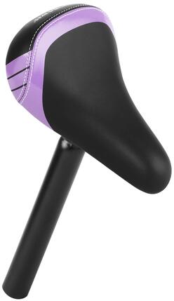 Selle enfant vélo/draisienne 10/12/14 pouces tige alu Ø25,4 mm Rose