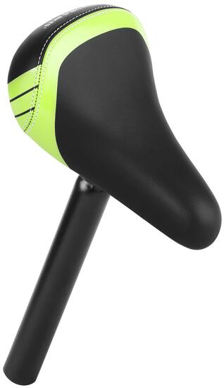Kinderzadel 10/12/14 inch voor fiets/loopfiets alu zadelpen 25,4 mm Groen