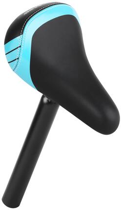 Kinderzadel 10/12/14 inch voor fiets/loopfiets alu zadelpen 25,4 mm Blauw