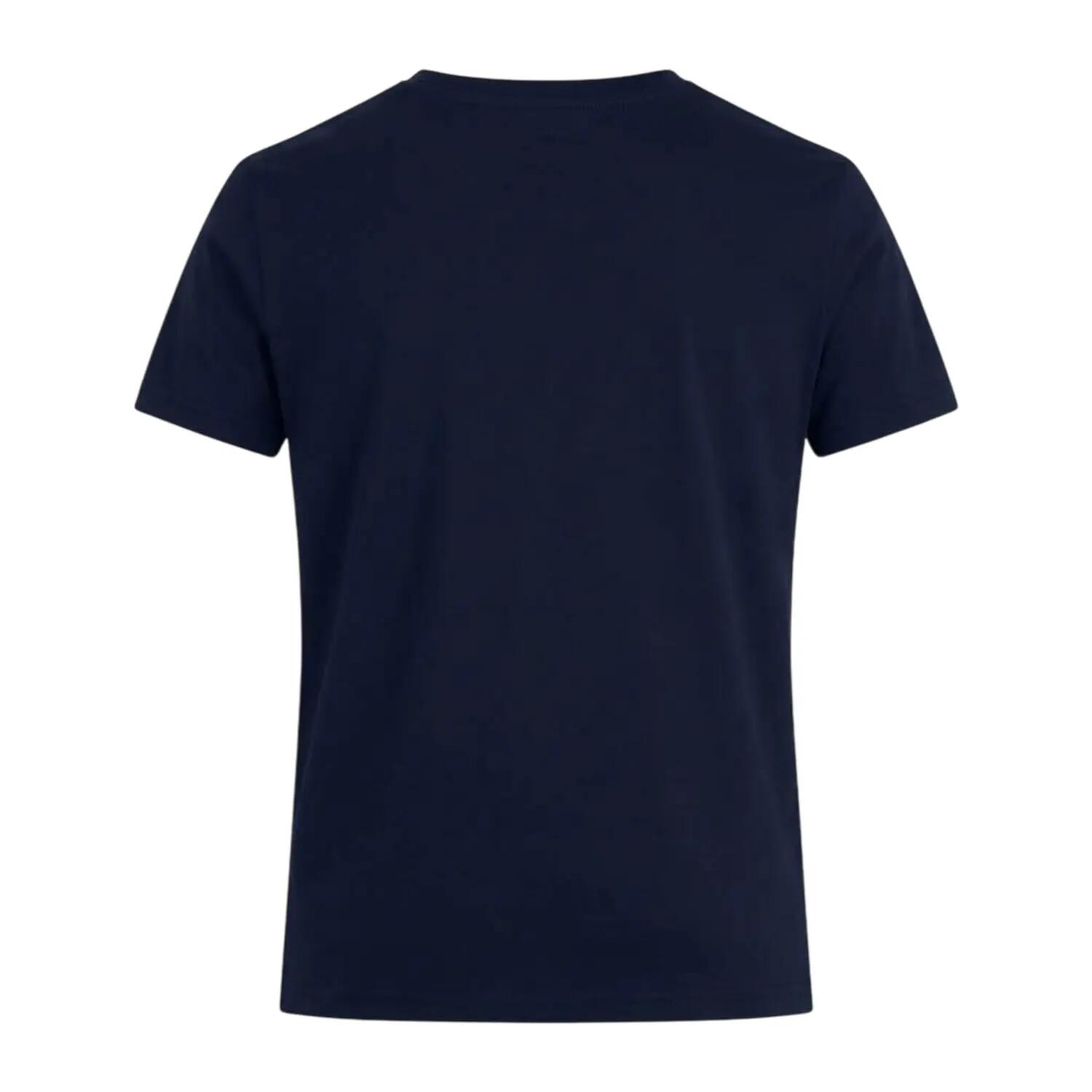 Tshirt Manches Courtes Motif/style Uni CLUB Homme (Bleu Marine) 2/3