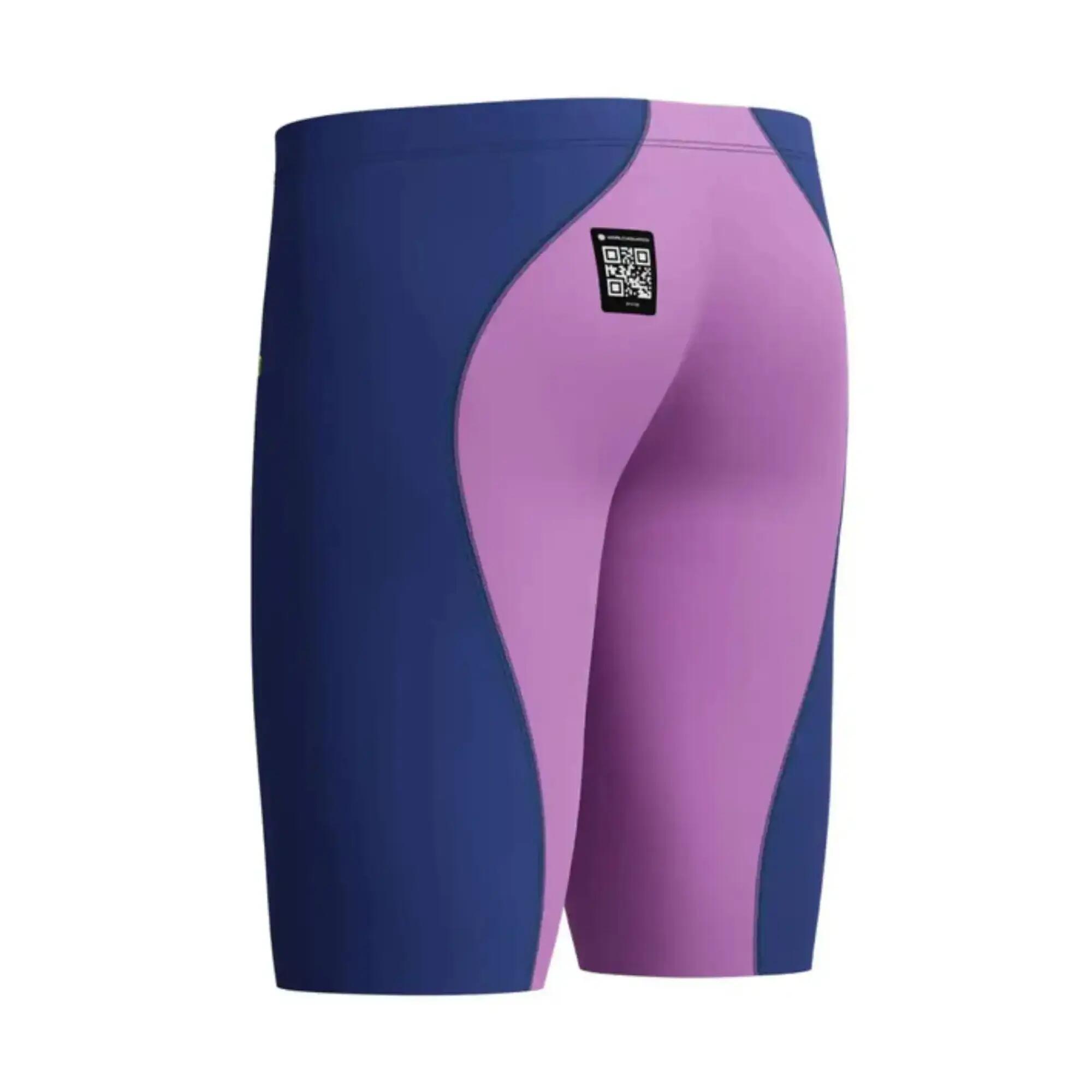 Speedo Garçons Fastskin LZR Ignite Jammers - Bleu marine / violet 4/4
