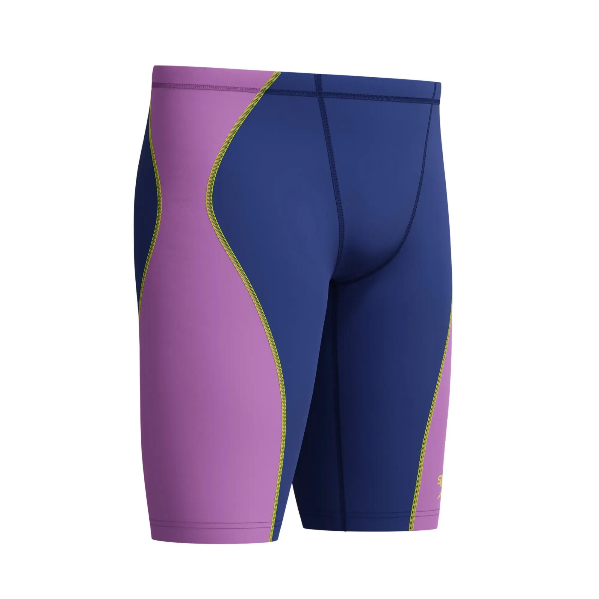 Jammer De Natation Motif/style Bicolore FASTSKIN HYPERSPARK Garçon (Violet / 5/5