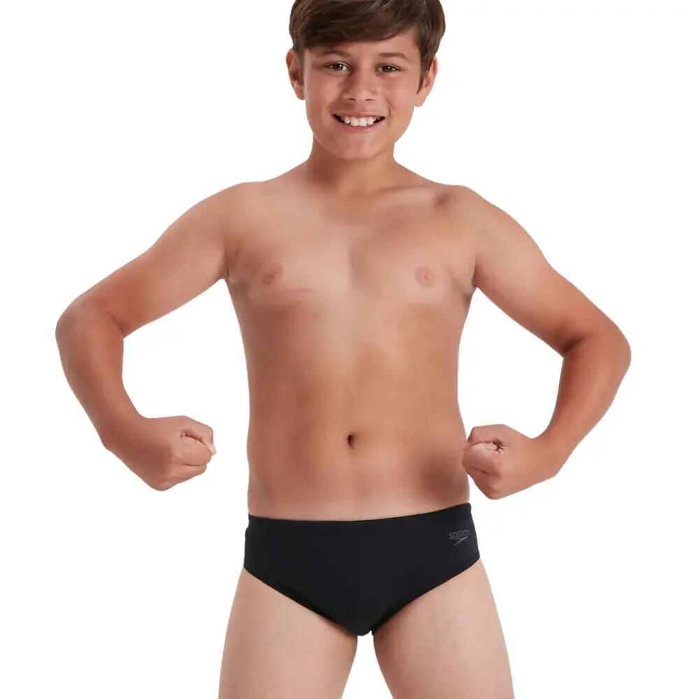 Calzoncillos de baño Diseño Logotipo de Endurance+ Niños Negro 6/6