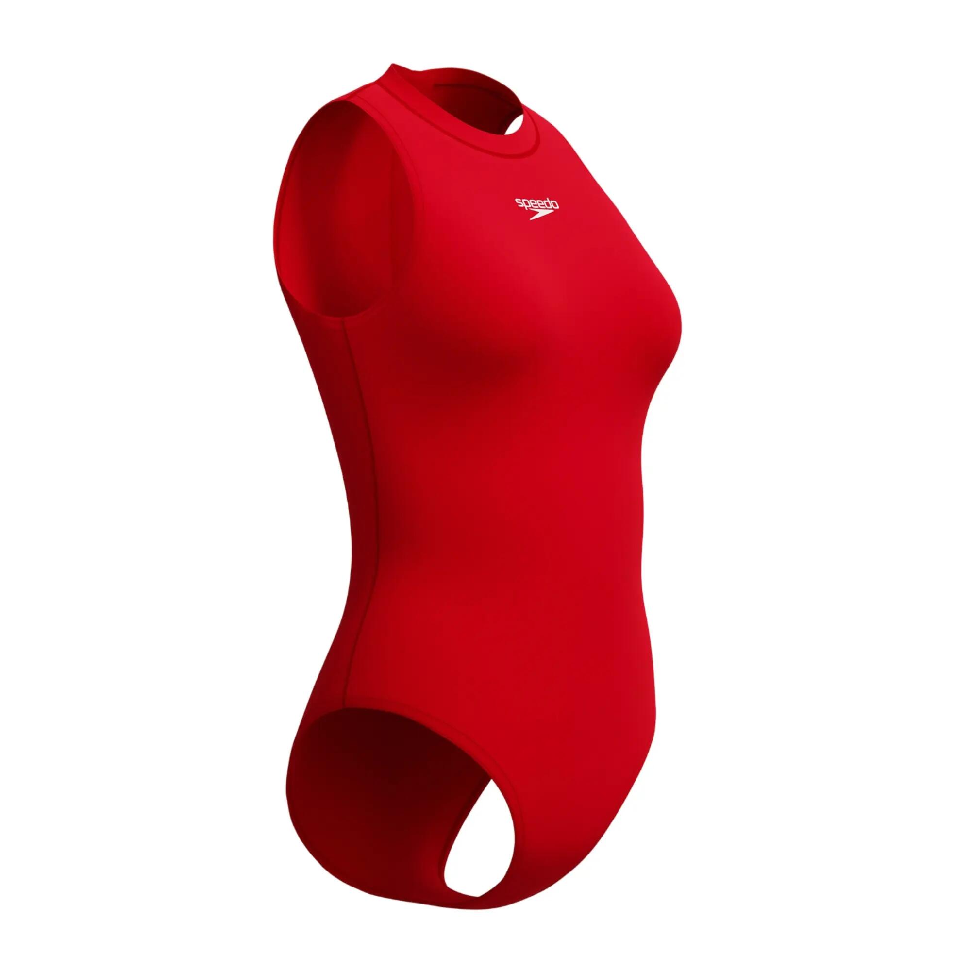 Maillot De Bain 1 Pièce Uni À Col Rasducou Et Fermeture Éclair Arrière HYDRASUIT 5/5