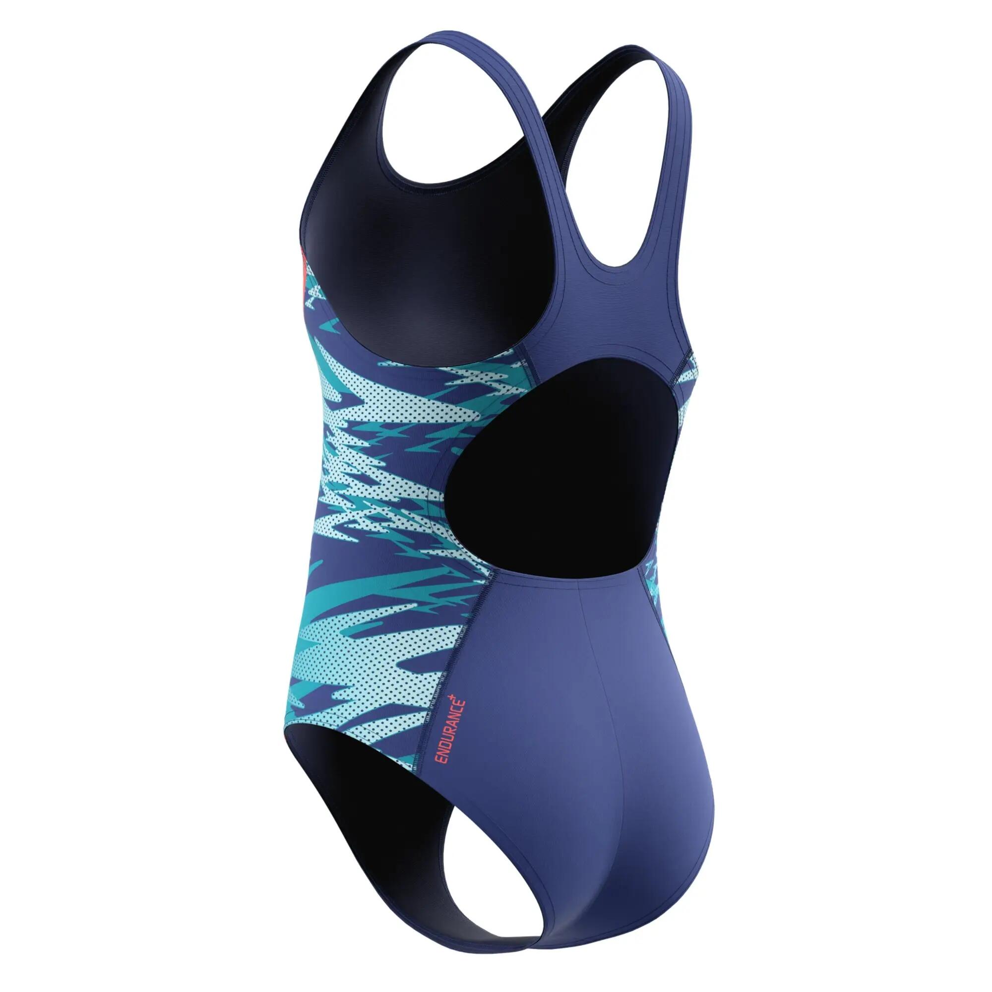 Speedo Hyperboom Splice Muscleback Badeanzug Mädchen 7/7