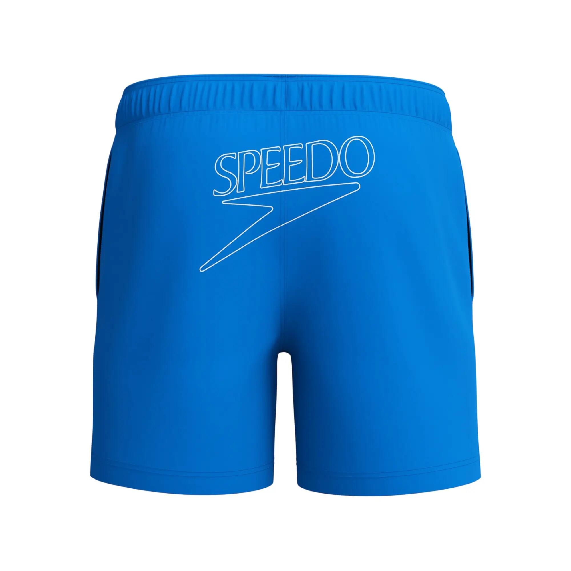 Short De Bain Motif/style Logo CLASSIC VOLLEY Homme (Bleu) 3/6