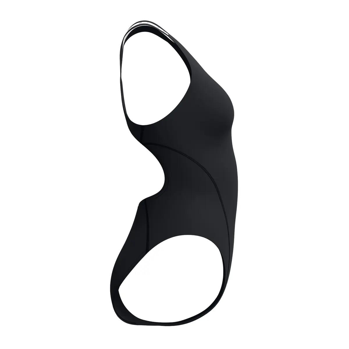 Speedo Maillot de bain dos V Class Performance Noir/Gris 4/4